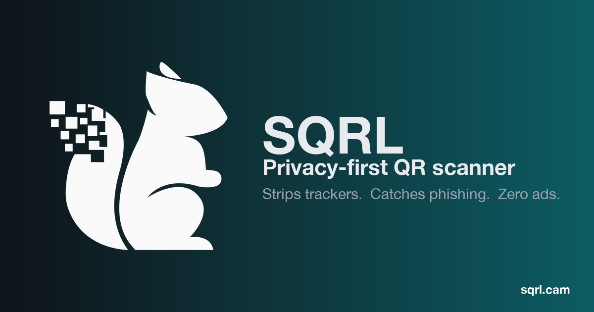 SQRL — Privacy-First QR Scanner | Join the Waitlist